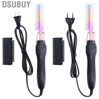 Dsubuy Hot Comb  Electric Pressing  Scald for Home Travel Dorm