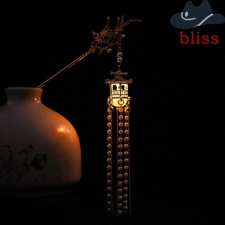 BLISS กิ๊บติดผม โลหะผสม ประดับมุก สไตล์จีนโบราณ แฟชั่นแฟรี่ ปีใหม่ คลาสสิก