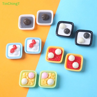 [TinChingT] โมเดลเค้ก ขนมหวานจําลอง 1/12 สําหรับตกแต่งบ้านตุ๊กตา 5 ชิ้น