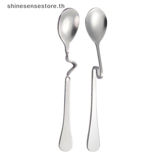 Shine ชุดช้อนส้อม สเตนเลส ขนาดใหญ่ สีทอง สําหรับเสิร์ฟพาสต้า บุฟเฟ่ต์ อาหาร เสิร์ฟพาสต้า