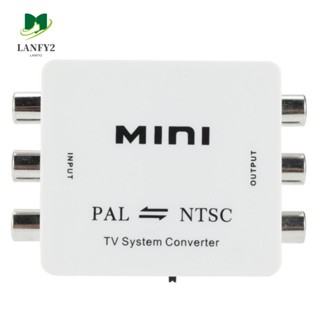 Alanfy PAL เป็น NTSC แปลงสัญญาณวิดีโอ NTSC เป็น PAL AV อินพุต เอาท์พุต สําหรับ DVD TV Monitor Projector Set-top Boxes Game Consoles