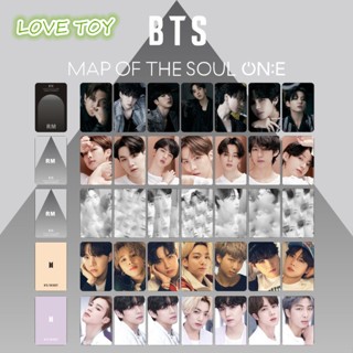 Nkodok การ์ดรูปภาพโลโม่ KPOP BTS 2021 MAP OF THE SOUL ONE ON:E DIY 7 ชิ้น ต่อชุด