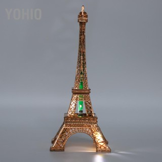 Yohio ทาวเวอร์ไฟ LED ส่องสว่างสวยงามตกแต่งบ้านโลหะรุ่นงานฝีมือเครื่องประดับของขวัญ