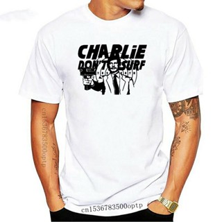 เสื้อยืด ผ้าฝ้าย พิมพ์ลาย Charlie DonT Surfs Charles Bronson Deathwish Manson แฟชั่นฤดูร้อน สําหรับผู้ชาย 2023