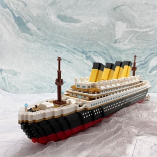 [New product in stock] spot pin star small grain Diamond 9913 Titanic Building Blocks Children DIY creative toy model