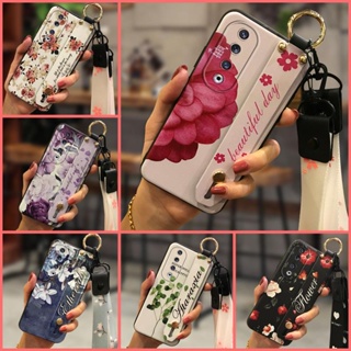 Kickstand Silicone Phone Case For Huawei Honor90 Pro cute Anti-dust armor case Durable Anti-knock Flower Back Cover cartoon