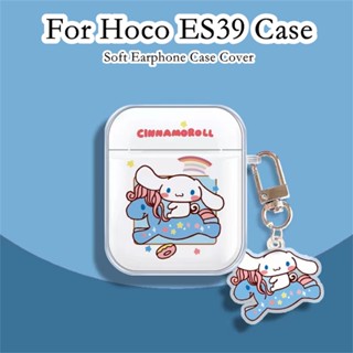 【Ĕĕ】เคสหูฟัง แบบนิ่ม ลายการ์ตูนผู้หญิงน่ารัก สําหรับ Hoco ES39 Hoco ES39