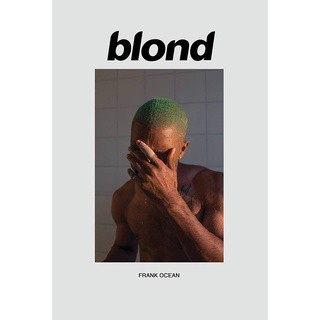 โปสเตอร์ อัลบั้มเพลง Frank Ocean Blond สีบลอนด์ สําหรับตกแต่งผนังห้อง