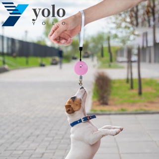 Yolo สายรัดข้อมือ เชือกจูงสัตว์เลี้ยง ไนล่อน ปรับได้ อัตโนมัติ ขนาดเล็ก สําหรับสุนัข 1 ชิ้น