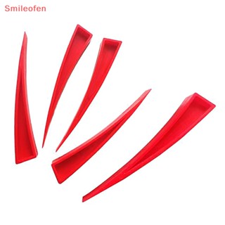 [Smileofen] ใหม่ ชะแลงชะแลงพลาสติก สีแดง สําหรับซ่อมแซมประตู หน้าต่างรถยนต์