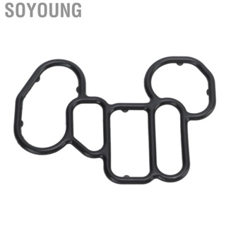 Soyoung Engine Part  15302‑RDV‑J00 Durable Rubber Oil Filter Housing Gasket Heat Resistant for Auto