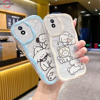 เคสโทรศัพท์มือถือแบบนิ่ม TPU กันกระแทก ลายการ์ตูนสุนัขน่ารัก สําหรับ Vivo Y36 Y50 Y30 Y30i Y02 Y02A Y11 Y02S Y22 Y22S Y16 Y77 Y76S Y74S Y20 Y20A Y20S Y20i