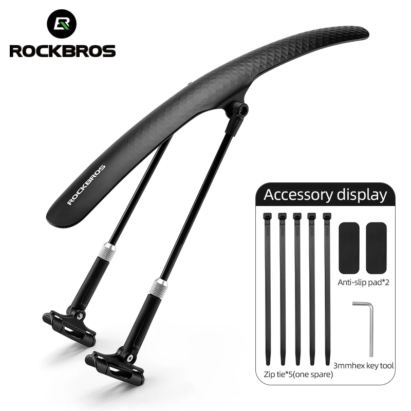 [Fulfilled by Shopee]ROCKBROS บังโคลนหน้า และหลัง กันฝุ่น ถอดออกได้ ทนทาน สําหรับรถจักรยาน