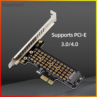 ❤ Domybest การ์ดขยาย M.2 NVME เป็น PCIe4.0 X1 สําหรับ SSD 2230 2242 2260 2280