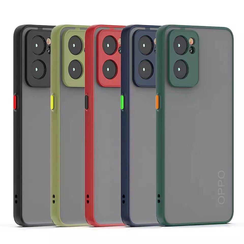 เคส Oppo A77S สำหรับออปโป้ ขอบสีผิวด้าน กันกระแทก นิ่ม TPU Case