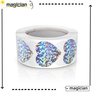 MAG ซองจดหมายสติกเกอร์ฉลาก สีเงิน มีกาวในตัว 500 ชิ้น