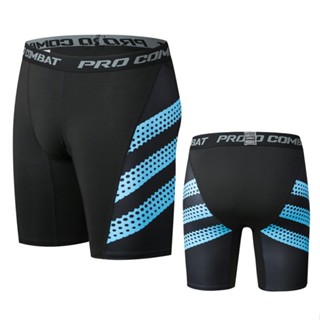 PRO COMBAT กางเกงออกกำลังกายขาสั้น Compression Shorts [พร้อมส่ง]