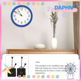 Daphs นาฬิกาแขวนผนัง พลาสติก กลไกเสียงเงียบ คุณภาพสูง DIY สําหรับบ้าน