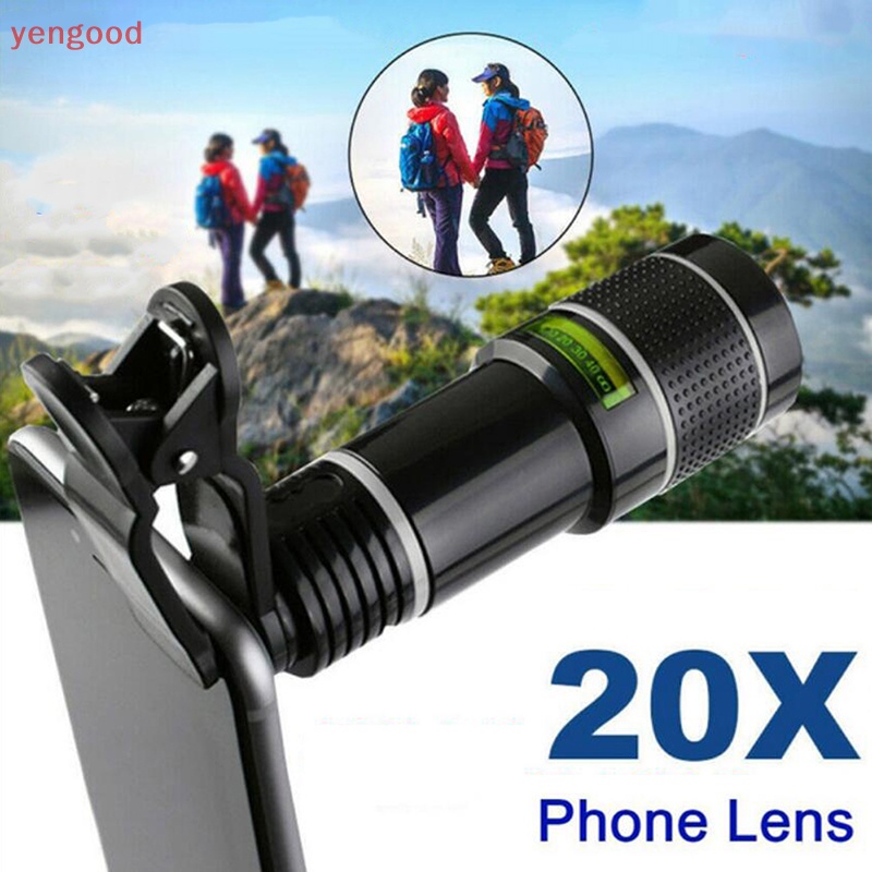 (YGD) เลนส์กล้องโทรทรรศน์ออปติคอล HD ซูมได้ 20 ชิ้น