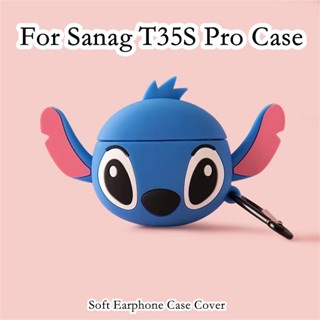 【ของแท้】เคสหูฟัง แบบนิ่ม ลายการ์ตูนเกมสนุก สําหรับ Sanag T35S Pro T35S Pro