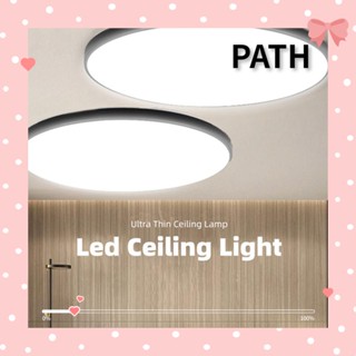 PATH โคมไฟเพดาน Led สีดํา สไตล์โมเดิร์น สําหรับตกแต่งบ้าน