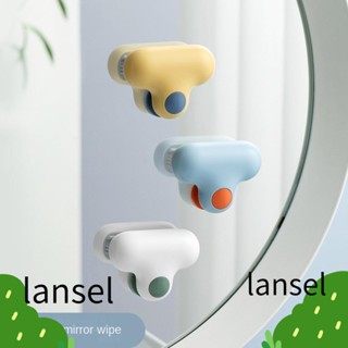 Lansel ที่เช็ดกระจก ที่ปัดน้ําฝน ขนาดเล็ก สร้างสรรค์ รูปตัว T TPR ทําความสะอาดกระจก บ้าน