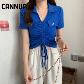 CANNUP เสื้อยืดผู้หญิง สะดวกสบาย และทันสมัย A99J2MP