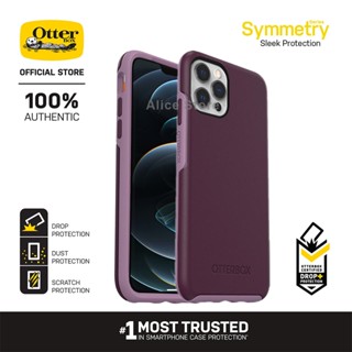 Otterbox เคสโทรศัพท์มือถือ กันกระแทก สีม่วง สําหรับ iPhone 12 Pro Max 12 Pro 12 12 Mini