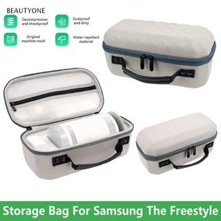 Topbeauty กระเป๋าเคส EVA แบบแข็ง กันกระแทก สําหรับจัดเก็บโปรเจคเตอร์ Samsung The Freestyle Camping