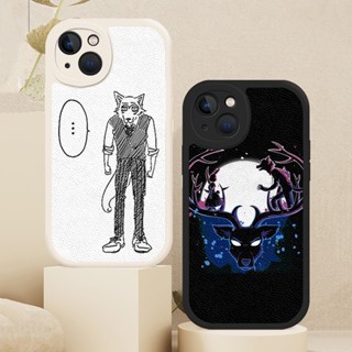 เคสโทรศัพท์มือถือหนังแกะ แบบนิ่ม ลาย Beastars Legoshi Wolf สําหรับ iPhone 14 13 11 12 Pro MAX Mini 8 7 Plus SE 2020 X XR XS MAX