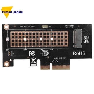 อะแดปเตอร์การ์ด M.2 NVME SSD เป็น PCIe 4.0 64Gbps SSD PCIe4.0 X4 สําหรับเดสก์ท็อป PC PCI-E GEN4