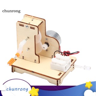 Chunrong ชุดของเล่นประกอบไม้ เพื่อความปลอดภัย สําหรับเด็ก DIY