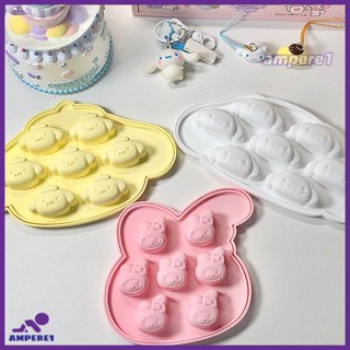 ถาดน้ำแข็งทรงเดียวกัน Sanrio Creative Cinnamon Dog Mould Melody DIY Powder Food Grade Pp -AME1