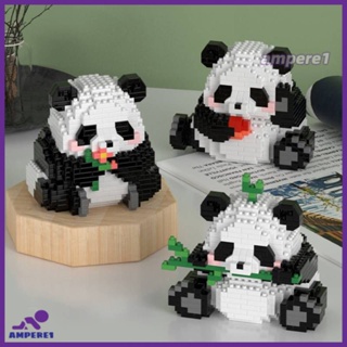 Mini Cute Panda Building Block Nano Block Cartoon Toys Cartoon Puzzle Connection Blocks Toys Gift -AME1