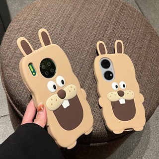 เคสซิลิโคนนิ่ม ลายการ์ตูนกระต่าย 3D สําหรับ Vivo V29 Y20 Y20S Y20S Y20T Y20A Y11S Y12S Y12A Y73S Y33S 5G Y52S Y31S IQOO Neo 5 SE Z5 U3 U5 S17 Pro
