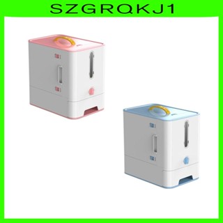 [szgrqkj1] กล่องเก็บอาหารสัตว์เลี้ยง ความจุขนาดใหญ่ ทนทาน