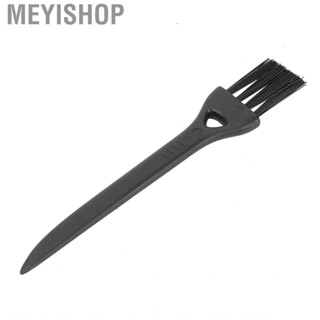 Meyishop Shaver Nylon Brush  Black Razor Cleaning Brushes Durable Cleaner for All Hair