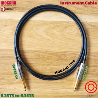 สายสัญญาณ MOGAMI 2319 เข้าหัว Neutrik Rean NYS224 สายแจ๊คกีต้าร์ หัว ตรง ตรง มาตรฐานเสียงที่ดีเริ่มต้นที่สายสัญญาณ(Oa...