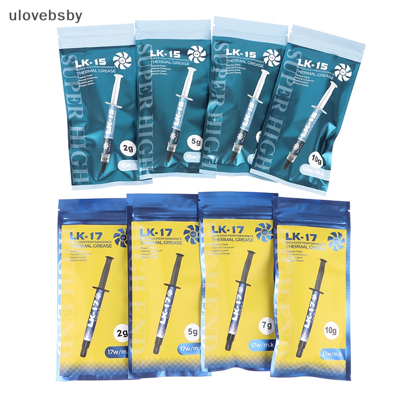 Ulovebsby LK-17 LK-15 การนําความร้อน 2/5/7/10g จาระบีวางพลาสเตอร์ Heat Sin VN
