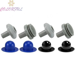 【COLORFUL】Nozzle Valve Plug With Outlet Screen 32mm Replacement Part Screen Mesh