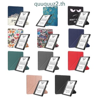 Quu เคสหนังนิ่ม พับได้ ตั้งได้หลายทบ สําหรับ Kindle Scribe 2022 Cover 10 2 นิ้ว