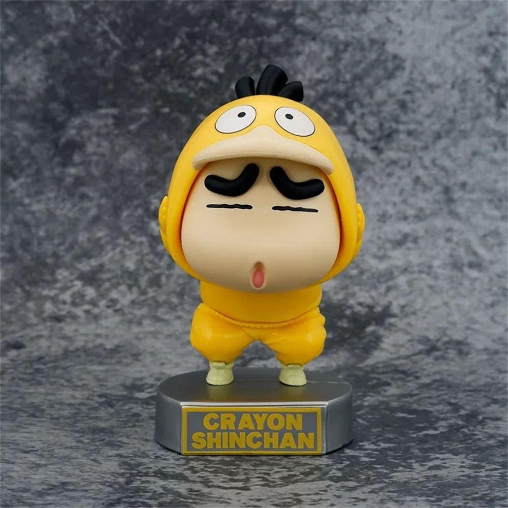 Keepin Crayon Shin-Chan รูป, Cos Psyduck ของเล่น Shinnosuke Nohara รูป, น่ารักตุ๊กตาอะนิเมะ 15 ซม.การ์ตูน Shin-Chan Action Figure แฟนสะสม