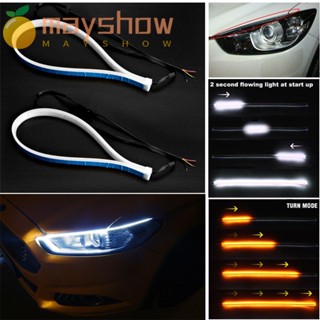 Mayshow ไฟเลี้ยวกลางวัน สามโหมด ไฟเลี้ยวน้ําไหล แถบไฟ Led อัตโนมัติ