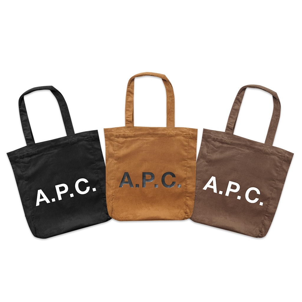 กระเป๋าโท้ตผ้าลูกฟูก Apc Lou