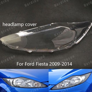 ฝาครอบเลนส์ไฟหน้า แบบใส สําหรับ Ford Fiesta 2009 2010 2011 2012 2013 2014