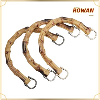 Rowans หูหิ้วกระเป๋าไม้ไผ่ อุปกรณ์เสริม สําหรับกระเป๋า กล่องของขวัญ