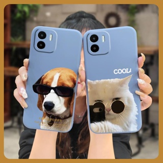Back Cover Simplicity Phone Case For Redmi A1 4G Lens package protective case Skin feel silicone Cartoon phone case