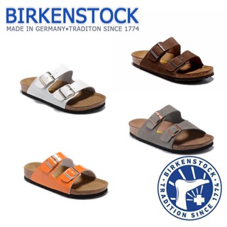 Birkenstock Arizona รองเท้าแตะ รองเท้าชายหาด หนัง กันลื่น แฟชั่น สําหรับผู้ชาย และผู้หญิง