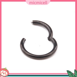Mic_ จิวเจาะจมูก ปาก ปาก สเตนเลส 16 กรัม 14 กรัม 1 ชิ้น