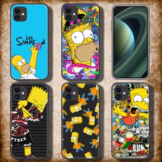 เคสโทรศัพท์ TPU แบบนิ่ม ลาย SXA61 The Simpsons สําหรับ iPhone SE 2020 12 Mini 13 Pro Max